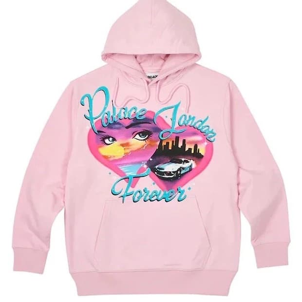 팔라스 포에버 후드 핑크