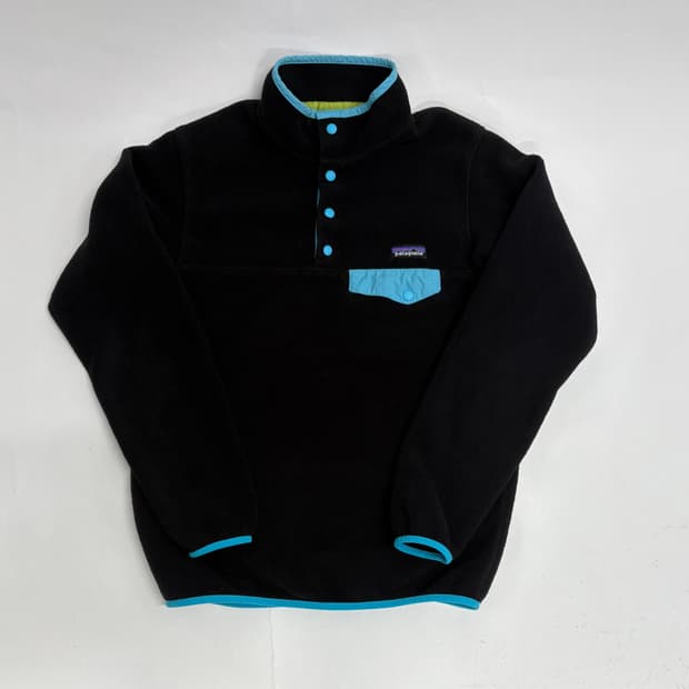 빈티지 파타고니아 신칠라스냅티 블랙 우먼스M