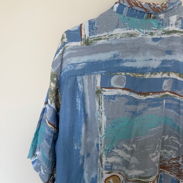 vintage summer pattern shirts
