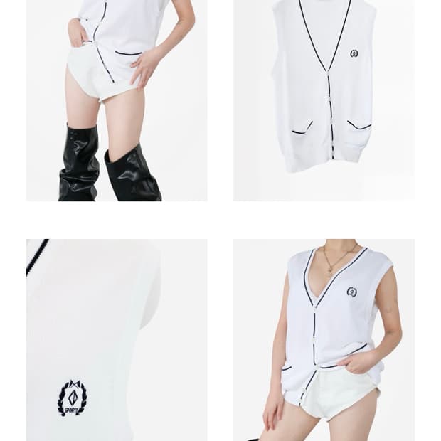 Christian Dior Sports Knit Vest