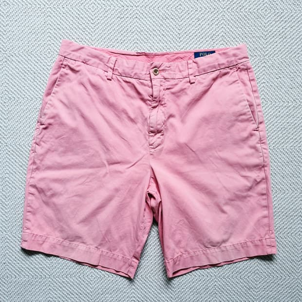 폴로 랄프로렌 가먼트다이드 치노 쇼츠 33