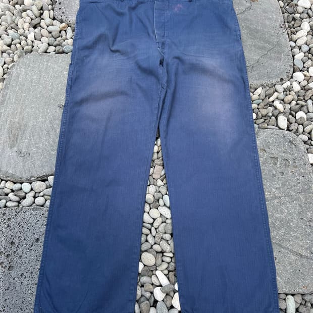 HARD FADED HBT OLD VINTAGE 헤링본 프렌치워크팬츠