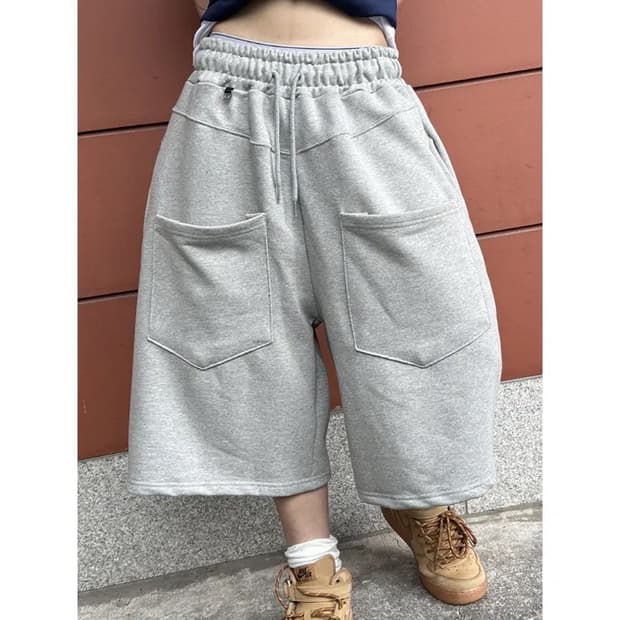 더블포켓 트레이닝 버뮤다 팬츠