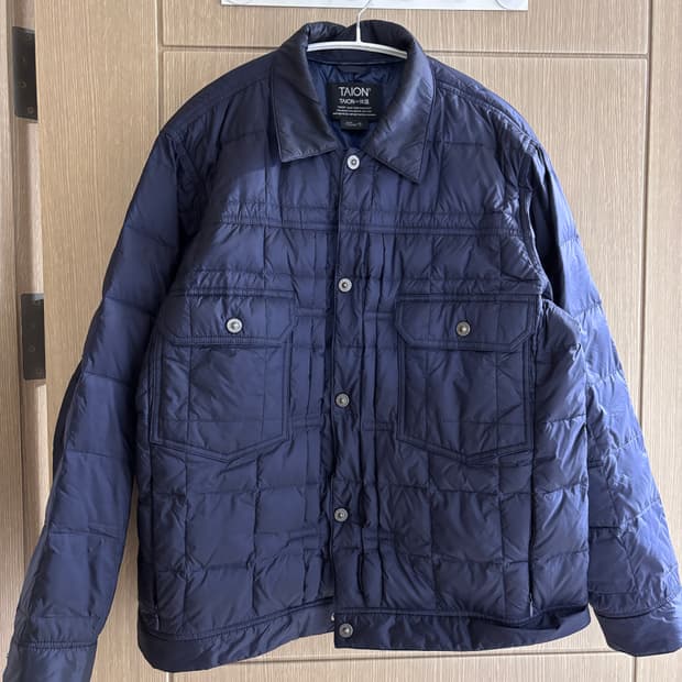 Taion 타이온 트러커 다운 자켓 네이비 M