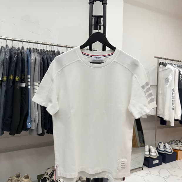 [2] 톰브라운 사선완장 코튼 반팔티