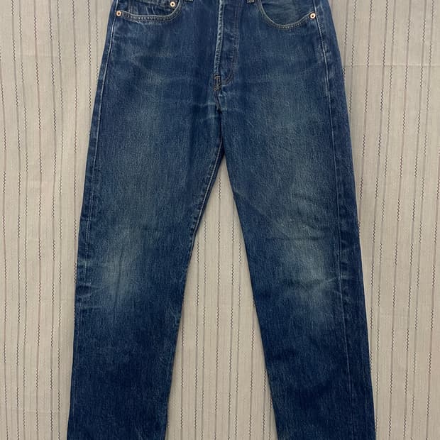 [32] 00s Levis 리바이스 501 빈티지 데님 청바지 워싱