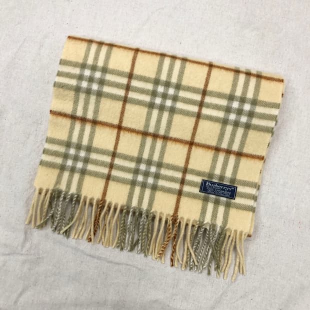 버버리 캐시미어100 머플러