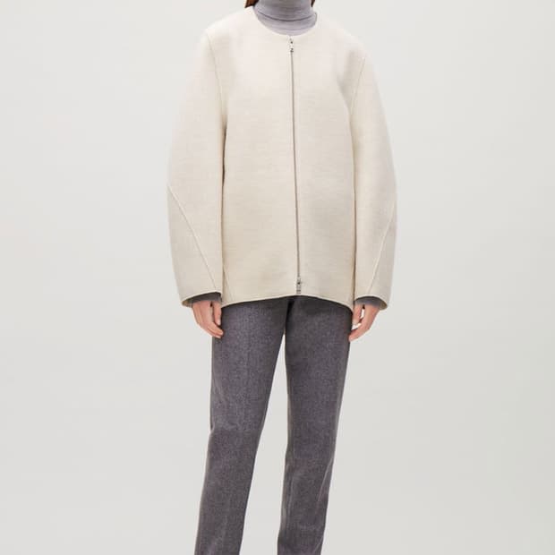 코스 울 코쿤 자켓 / 여성 자켓 / 여자 자켓