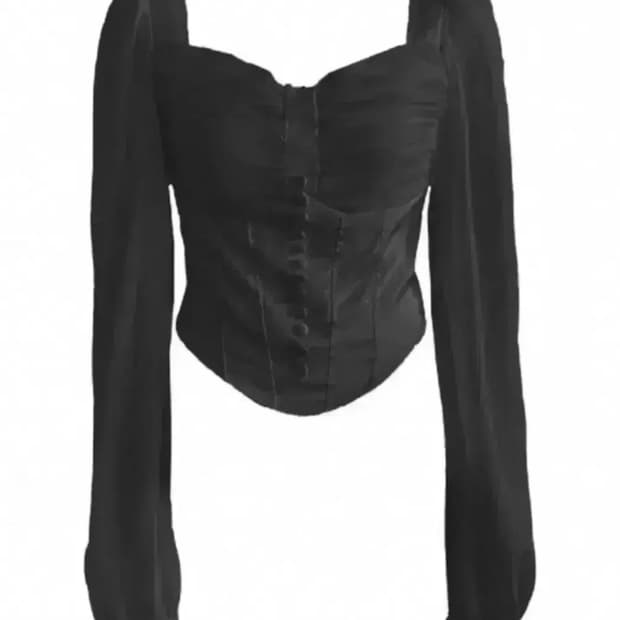 스윔시티 트와일라잇 블라우스 블랙