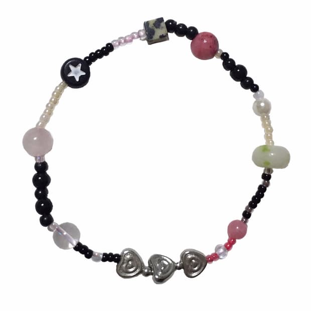 분랙 비즈 팔찌