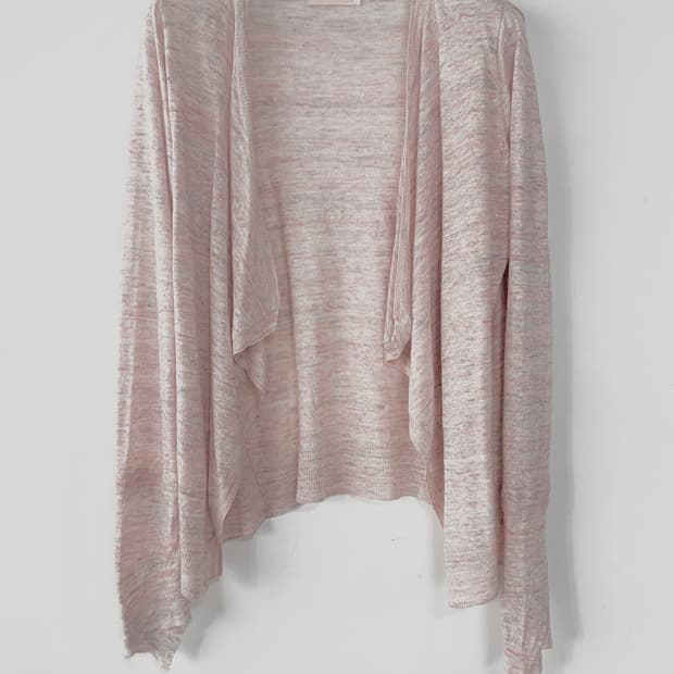 쟈딕앤볼테르 린넨 오픈 니트 가디건