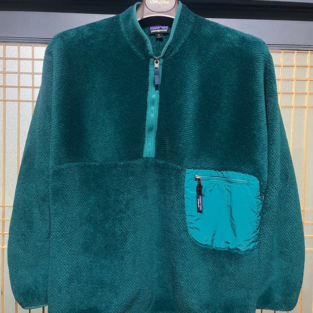 [XL]파타고니아 플리스 풀오버 민트그린