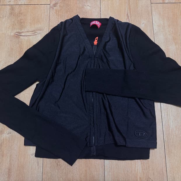 디젤(DIESEL) 레이어드 집업 가디건 (CLG 정품인증 가능)