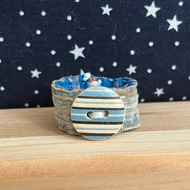 kantha handmade ring