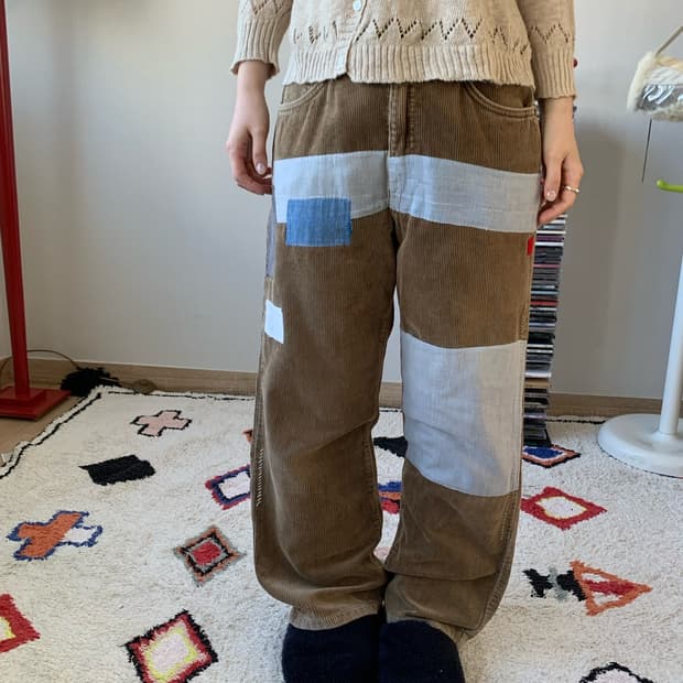 re-work corduroy pants