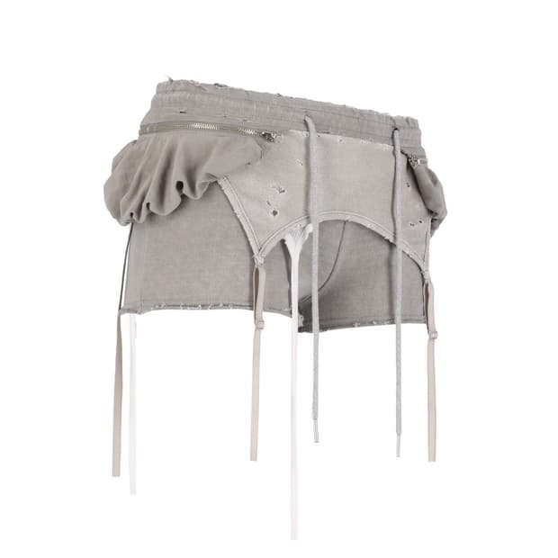 로사켓바인 그런지 레이어드 쇼츠 그레이M 빈티지