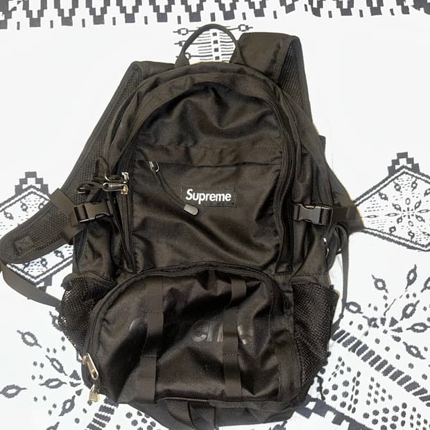 슈프림 코듀라 백팩