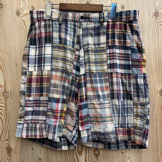 폴로 랄프로렌 마드라스 패치워크 쇼츠