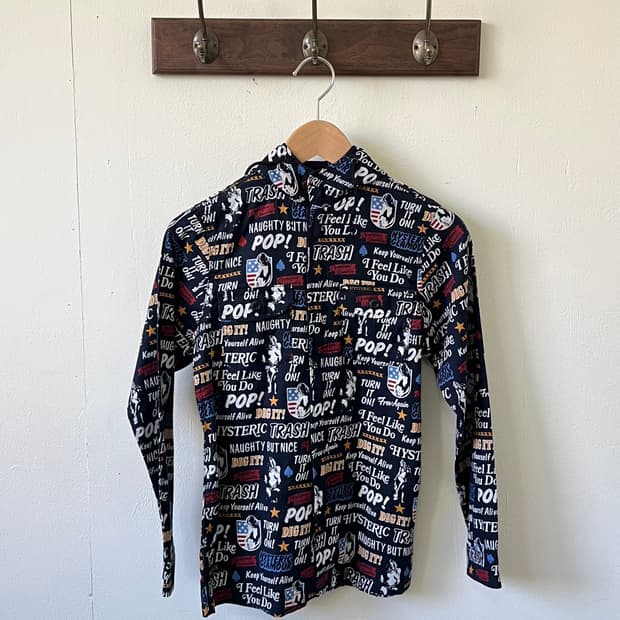 히스테릭글래머 팝아트 후드자켓