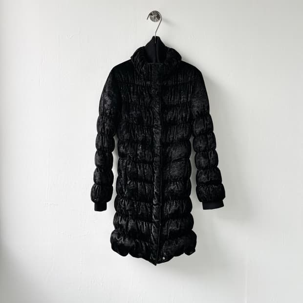 펜디 글리터 롱 패딩 