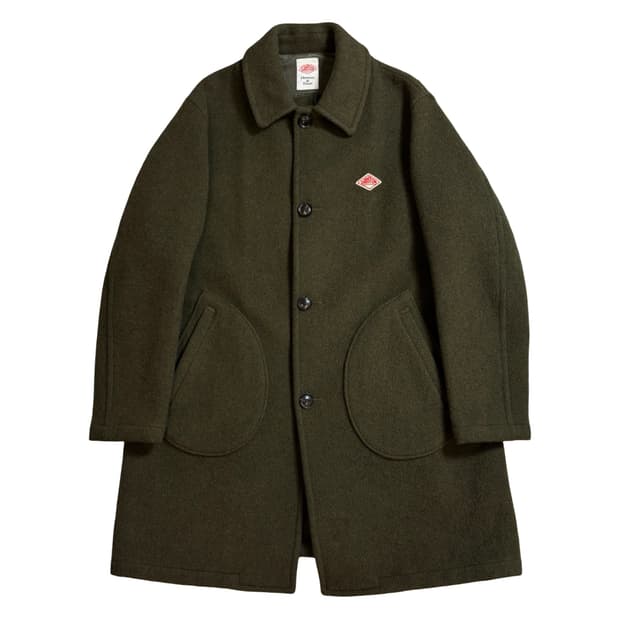 단톤 울 코트 카키 40