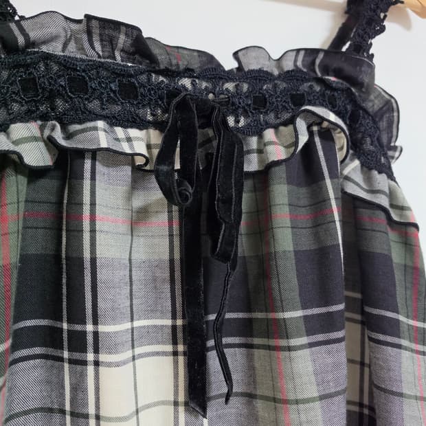 Japanese vintage sleeveless dress