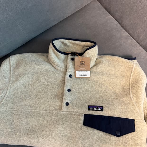 26FW 파타고니아 신칠라 라이트웨이트 오트밀 M