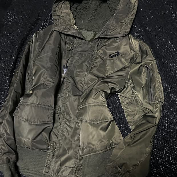 2000s JPN 밀리터리 n2b 야상 숏 자켓