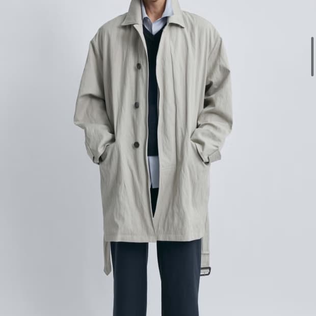 26 포터리 메탈릭 코튼 하프 코트(택옷걸이케이스채 새상품,4사이즈)