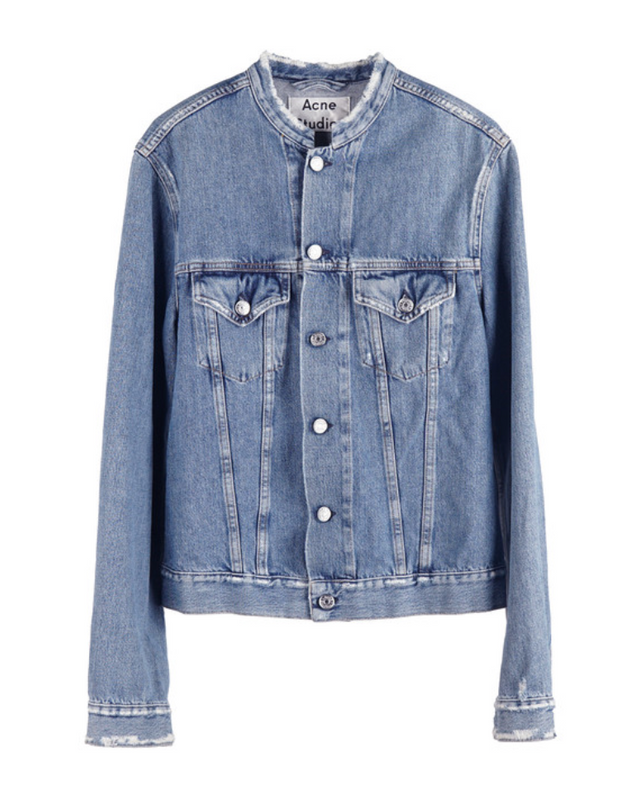 Acne Studio - Non Collar Denim Jacket