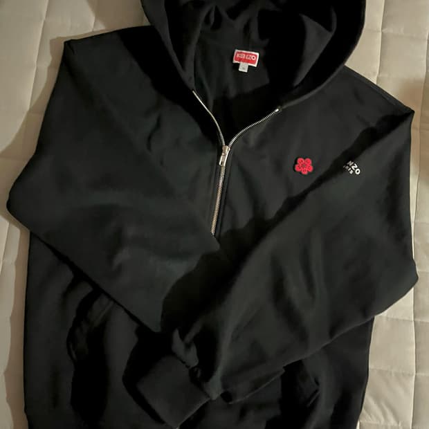 겐조 보케 플라워 후드집업