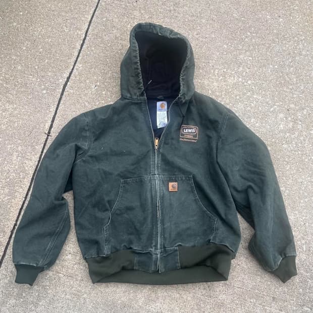 빈티지 Carhartt j25 모스그린 사이즈 XL