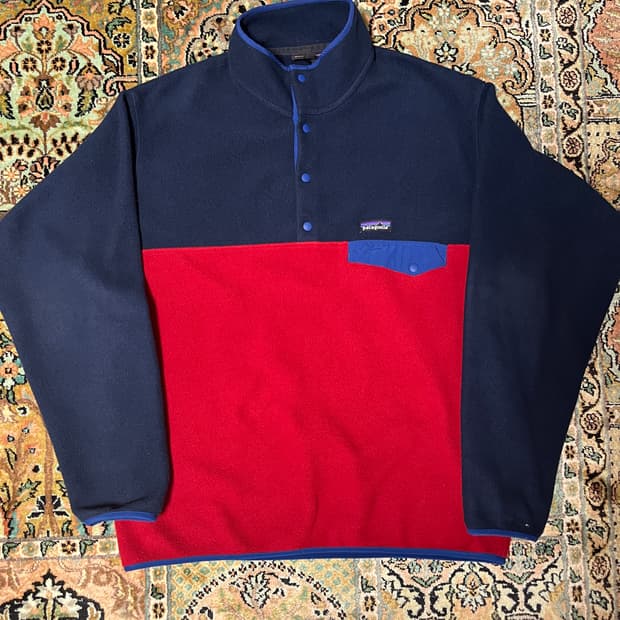 [L] 파타고니아 신칠라 투톤 풀오버 자켓