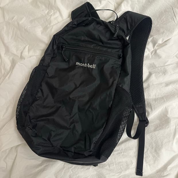 몽벨 포켓터블 라이트팩 백팩 10L