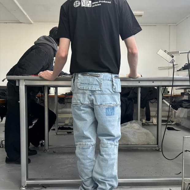 MPa BAG PANTS(steel blue) L