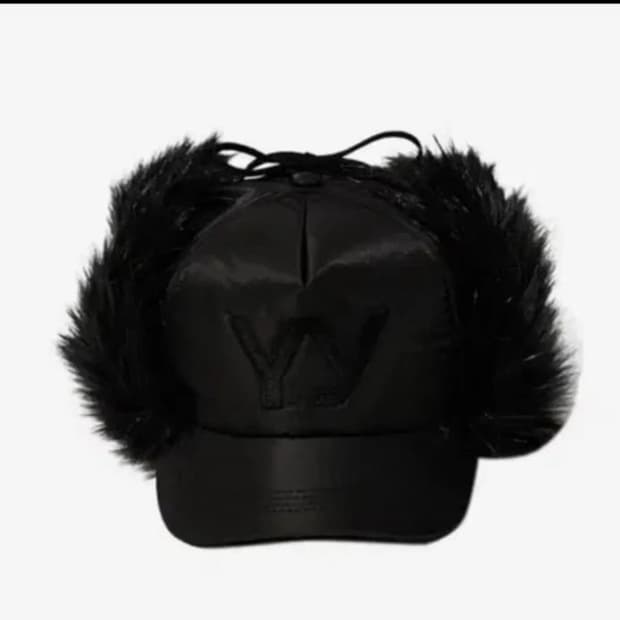 오픈 Yy 포우 퍼 이어플랩 캡 블랙