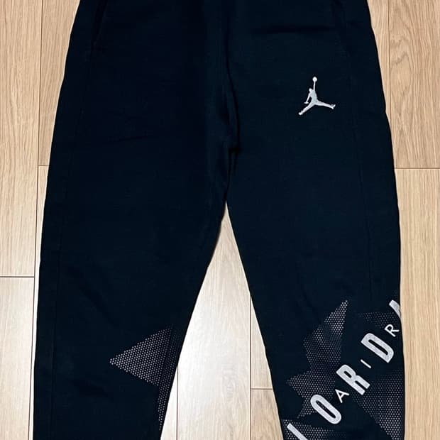조던 트레이닝 바지 L 블랙
