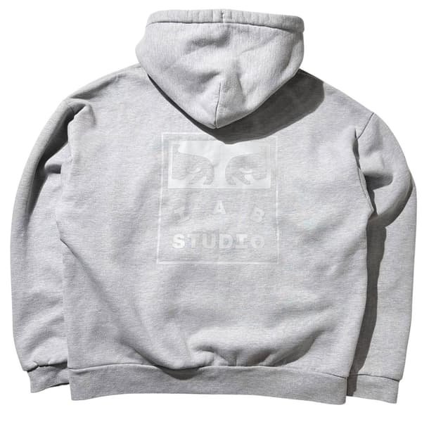 아이앱 스튜디오 x 오베이 아이콘 엑스트라 헤비 후드집업 