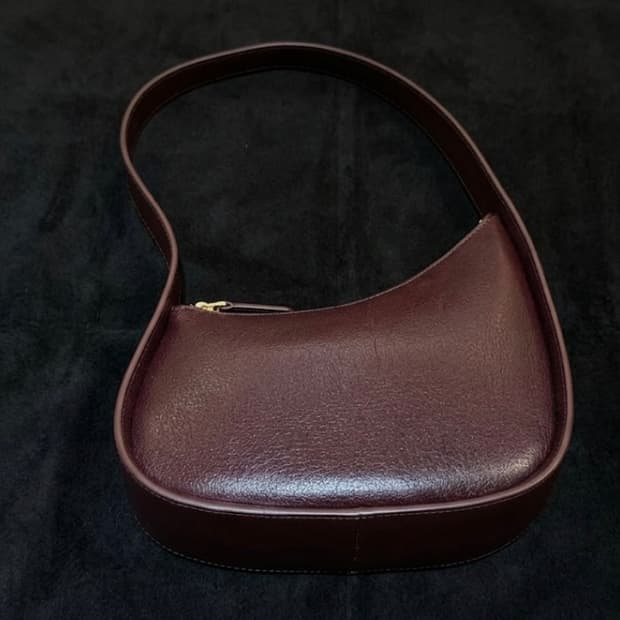 더 로우 하프문 백 다크버건디