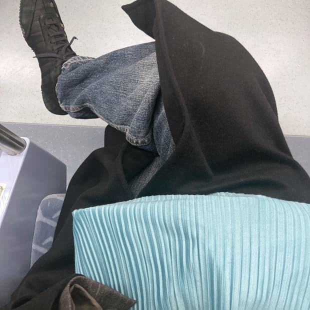 00's Dolce & Gabbana Gold-Stripe Suede S