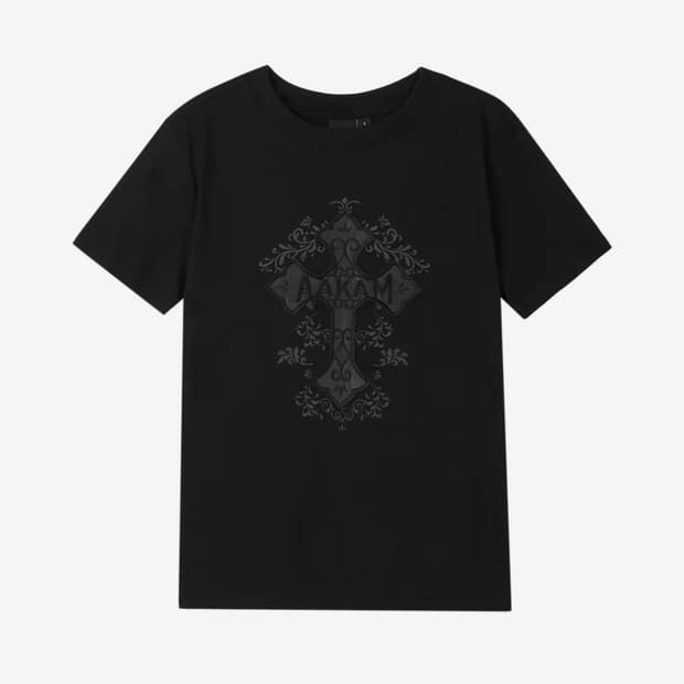 아캄 반팔 AKM CROS2 Half Top (Black)