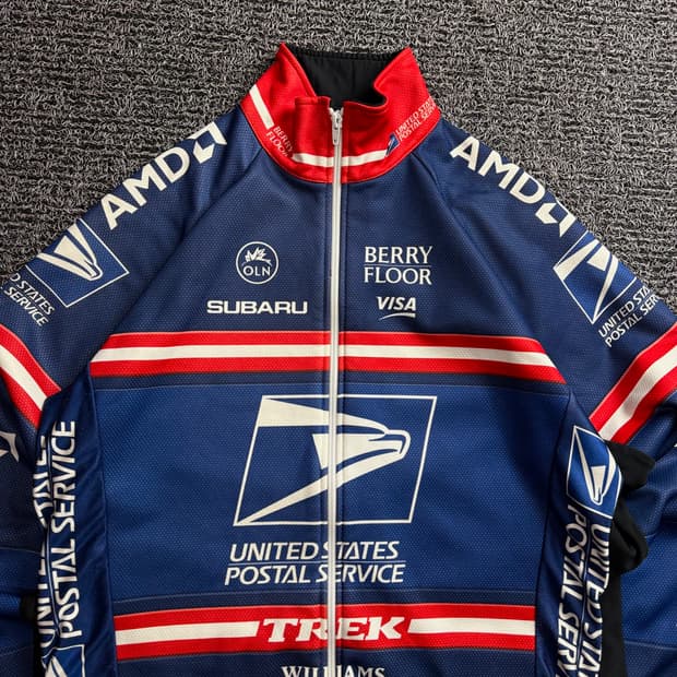 나이키 x USPS 스우시 스바루 사이클링 트랙 자켓 3505