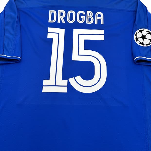 엄브로 03-05 첼시 홈 리버시블 챔스킷 디디에 드록바