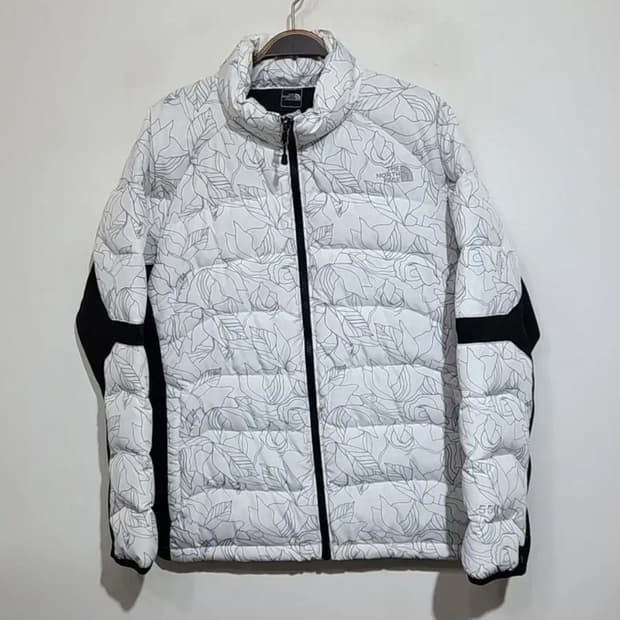 (XL) 노스페이스 구스다운 패딩점퍼 패턴 550 거위털 자켓 