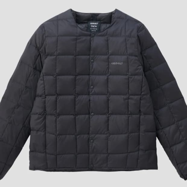 [XL] 그라미치 x 타이온 경량 패딩 자켓 블랙