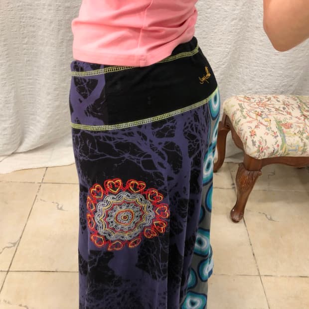 Patterns string skirt