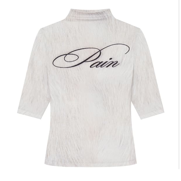 Bonnae 본네 pain mock neck top (Ivory)