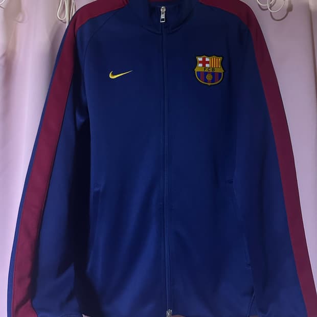 나이키 바르셀로나 져지 나이키져지 나이키대장 트랙탑 투웨이
