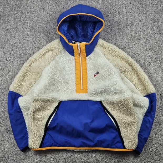 나이키 헤리티지 쉐르파 플리스 아노락 집업 ( L ) / 10160