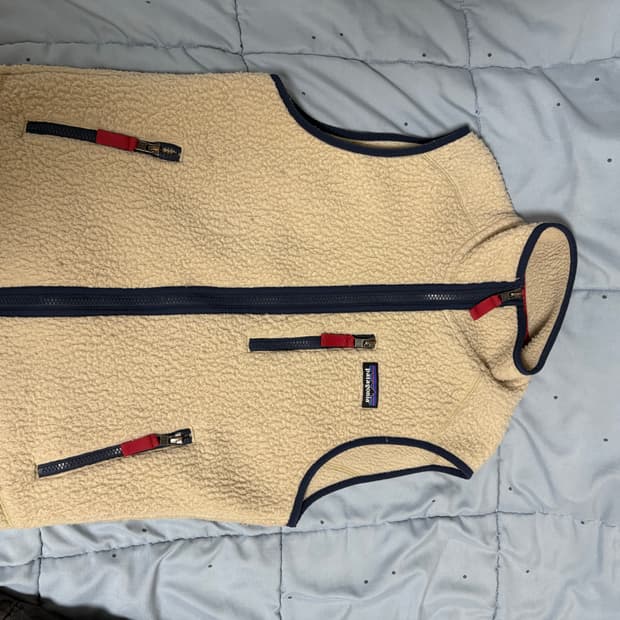 파타고니아 빈티지 양털 베스트 xs